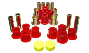 Dodge Dakota Control Arm Bushing Set - Front - Energy Suspension - Performance Polyurethane - Red - `87-`04